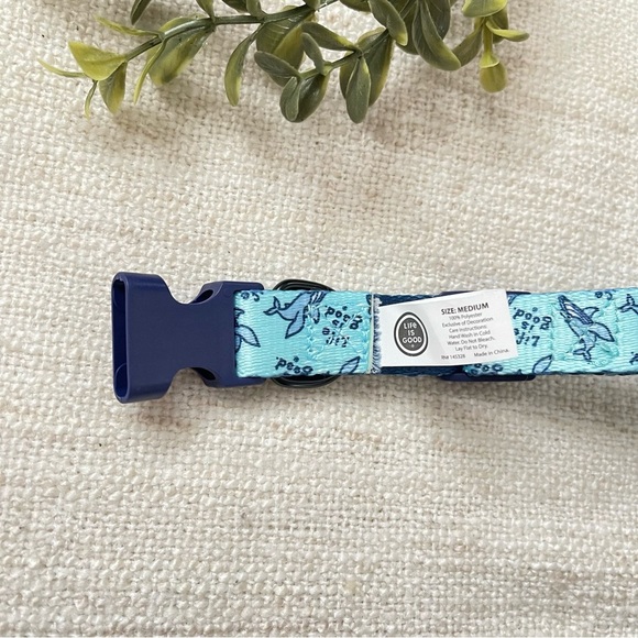 Life is Good Dog Collar - Size Medium - Picture 5 of 5